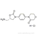 3-Morpholinone, 4-[4-[(5S)-5-(aminomethyl)-2-oxo-3-oxazolidinyl]phenyl]-, hydrochloride (1:1) CAS 898543-06-1